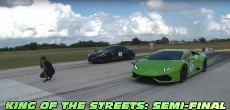 2100 PS Lambo gegen 2000 PS Godzilla GTR