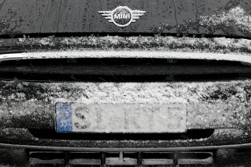 Auch unabsichtlich sollte das Kennzeichen immer sichtbar sein.