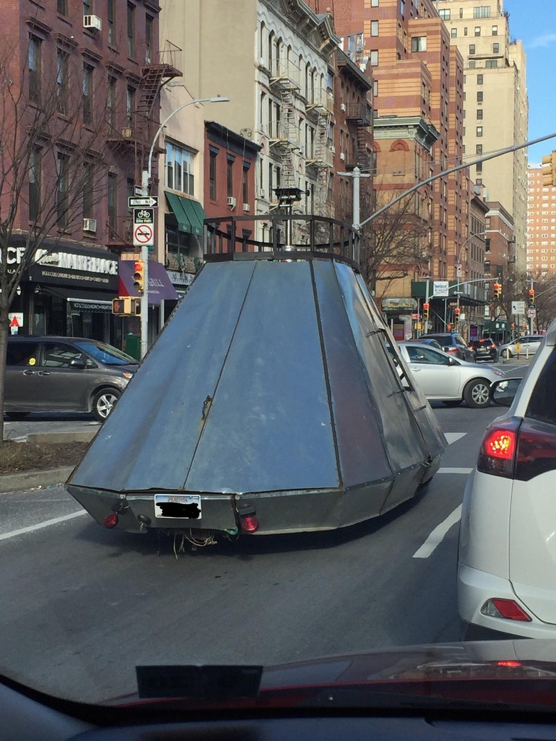 Dieses ungewöhnliche Auto hat jemand auf den Straßen von New York City gesichtet