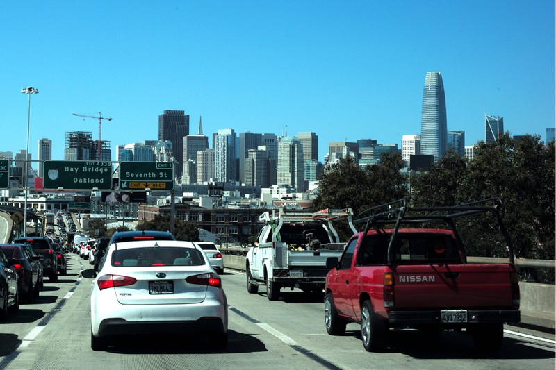 San Francisco ist mit seinen durchschnittlichen Stauzeiten sehr beeindruckend.