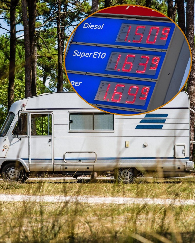 Bei der Miete eines Wohnmobils oder eines Wohnwagens solltest du außerdem auf die Spritpreise achten.