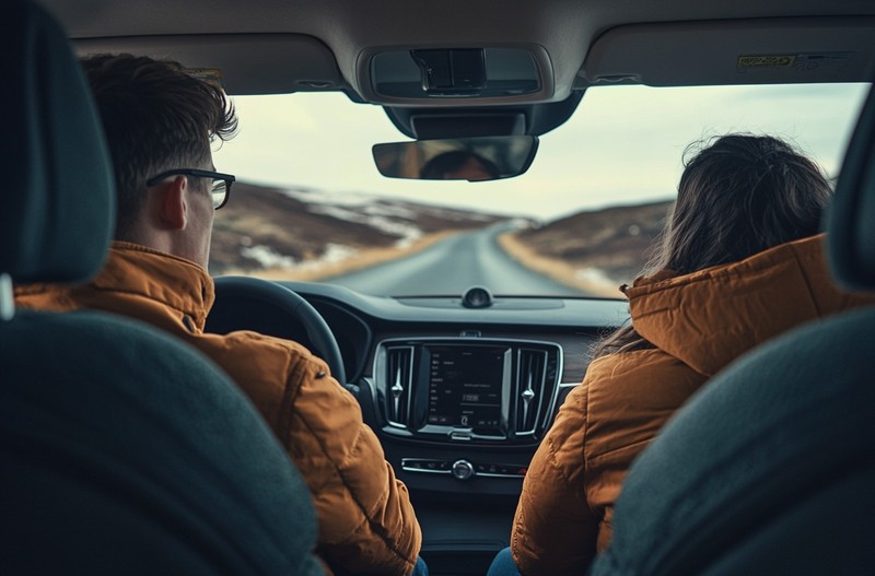 Im Winter solltest du nicht mit dicker Jacke fahren, denn das könnte sich auf deine Sicherheit auswirken.