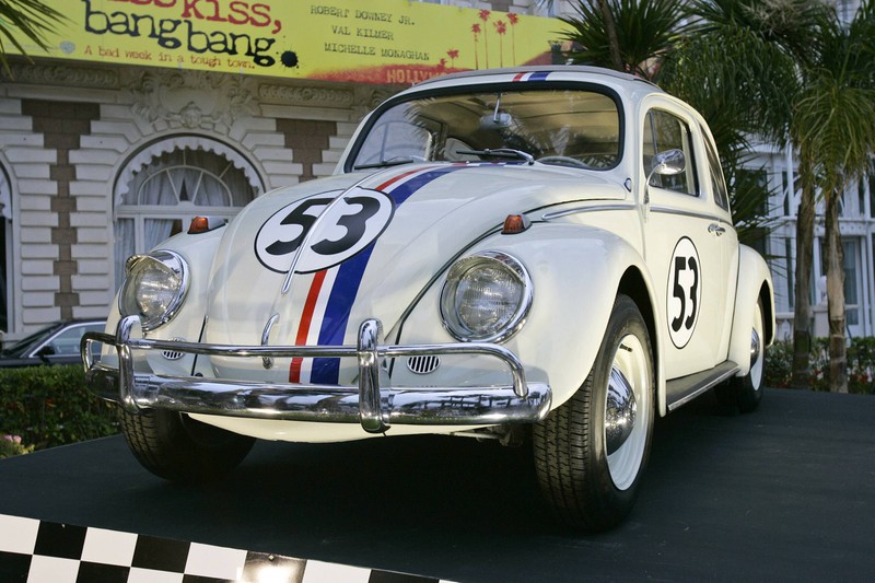 Dieser Käfer namens Herbie ist den meisten Autofans bekannt.