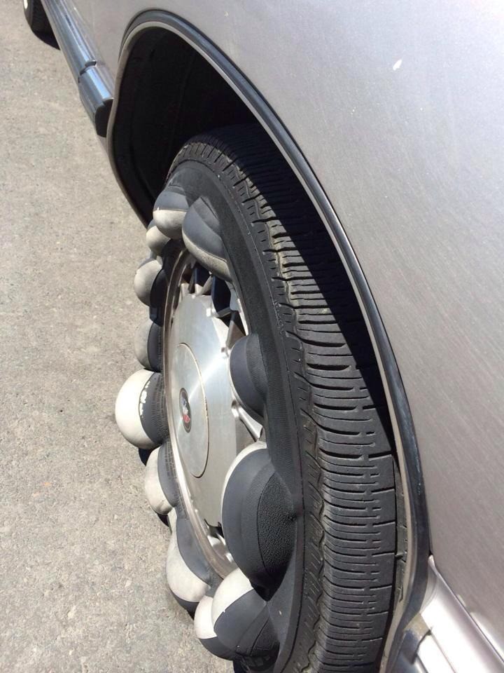 Das ist ein absoluter Reifen Fail.