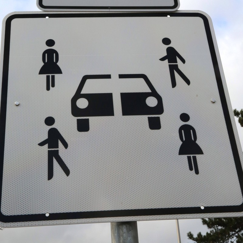 Das Verkehrsschild für Carsharing ist schon etwas komplizierter.