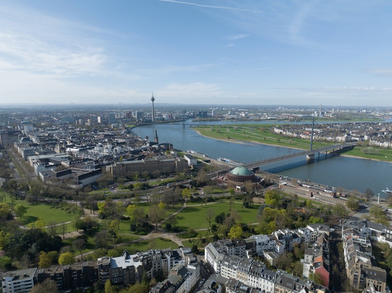 Auch in Düsseldorf gibt es vergleichsweise wenige Blitzer. Dennoch wird hier vor allem rund um Schulen kontrolliert.