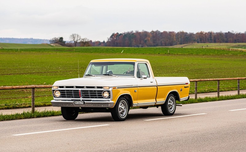 Der Ford F-100 der 6. Generation wurde zwischen 1973 und 1980 gebaut.