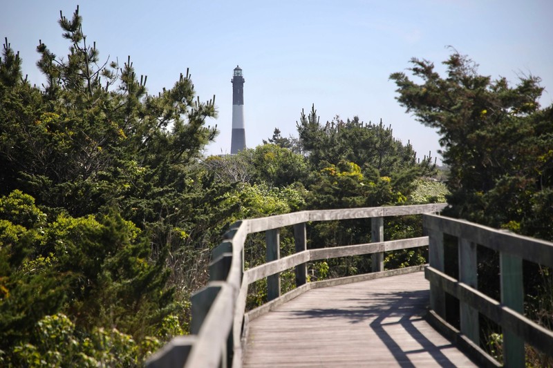 Fire Island liegt im Bundesstaat New York in den USA.