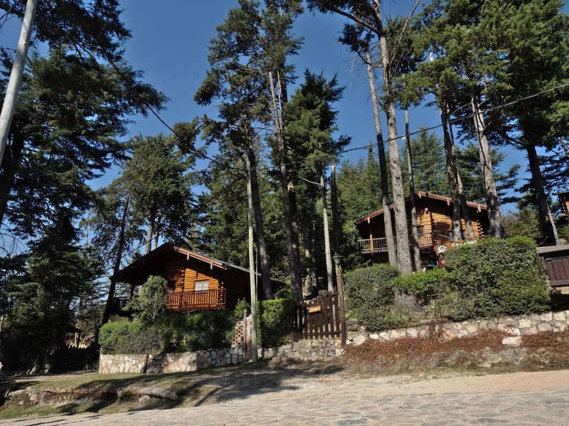 La Cumbrecita in Argentinien ist für seine alpenländische Architektur bekannt.