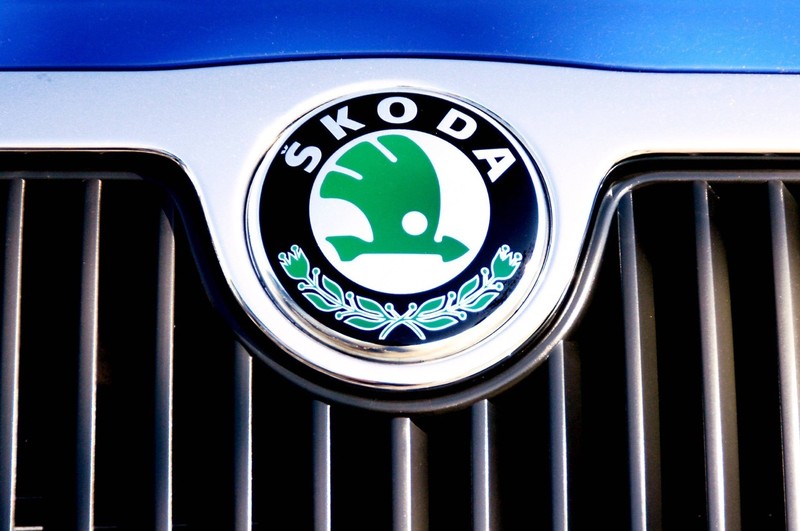 Das Logo von Škoda ist einzigartig.