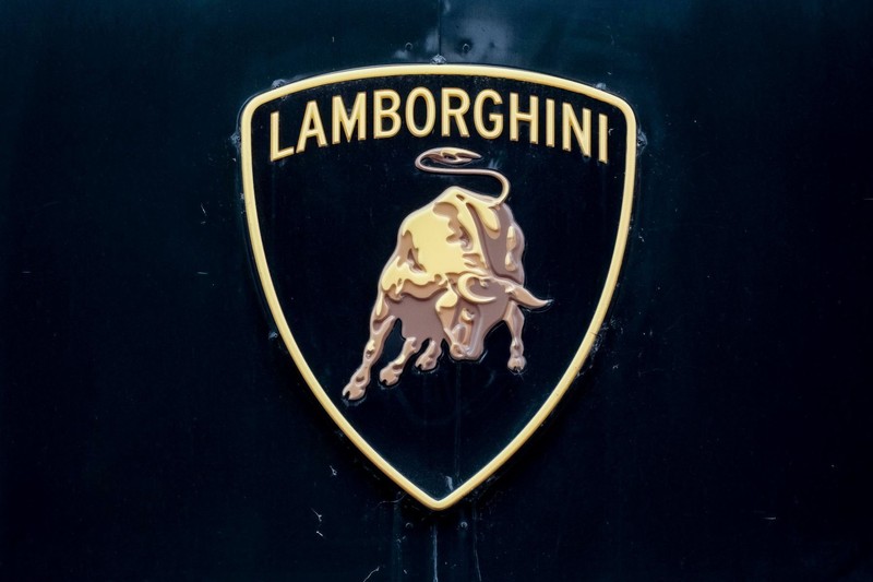 Die Automarke Lamborghini prägt ein Stier im Logo.