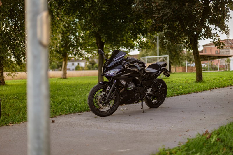 Eine Kawasaki Ninja fuhr mehr als dreimal so schnell, als erlaubt.