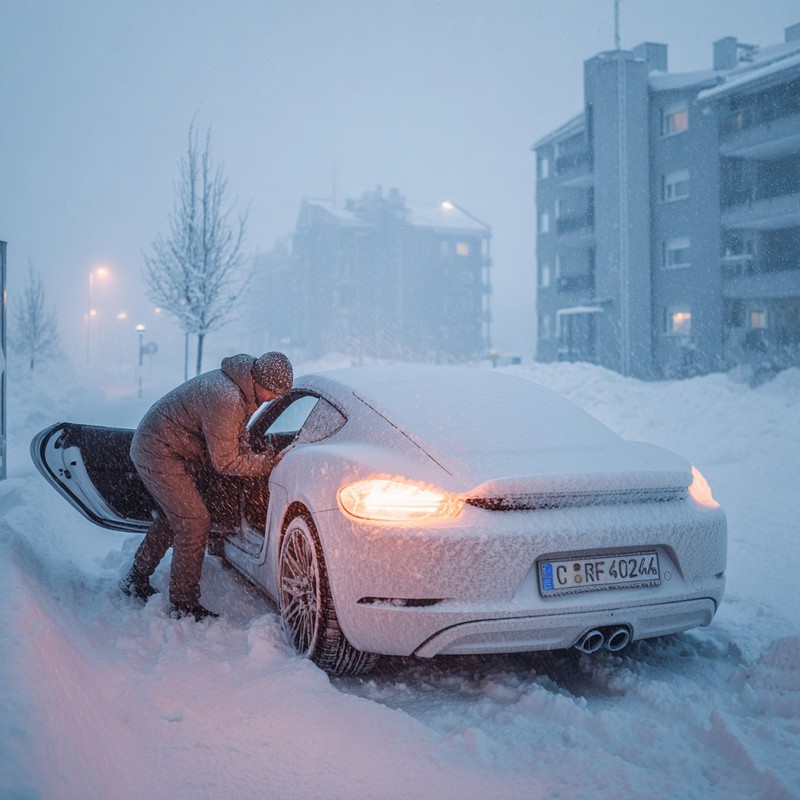 Viele Menschen lassen im Winter Gegenstände im Auto liegen, die dadurch kaputt gehen können.