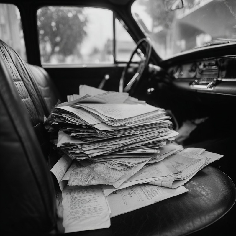Wichtige Dokumente sollten vor allem im Winter nicht im Auto lagern.