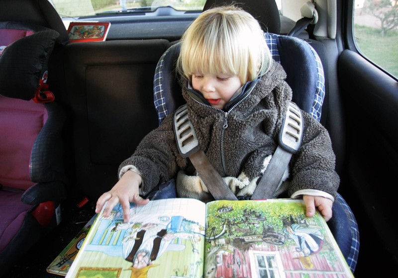 Winterjacken sollten vor der Fahrt ausgezogen werden.