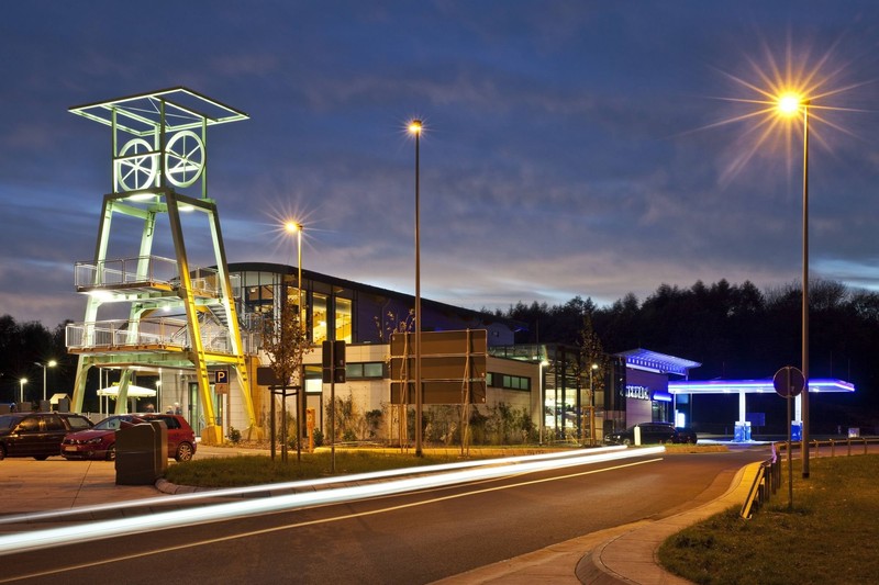 Diese Raststätte ist einen Besuch wert.